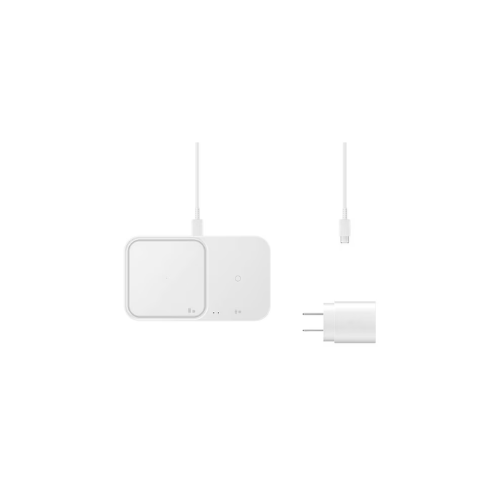 Samsung Wireless Charger Fast Charge Pad DUO, WHITE, EP-P5400TWEWMT