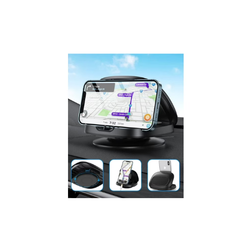 Mount Dashboard, JOYEKY Phone with 360° Rotate Base, Horizontal & Vertical - Black