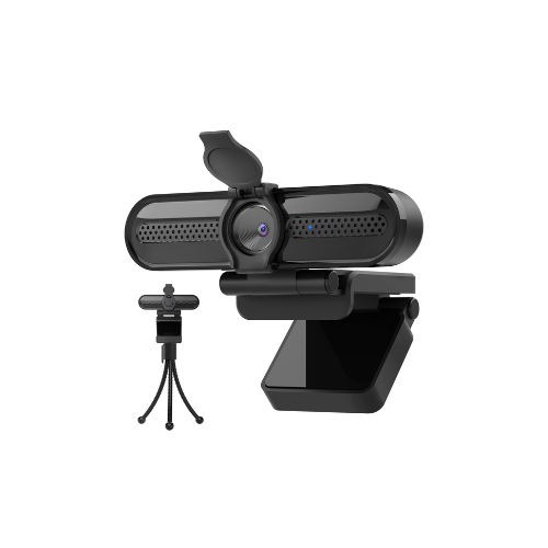 Vizolink 2K/1080p Webcam with 2 Microphones for PC Laptop Conference Streaming Gaming Autofocus USB Web Cam