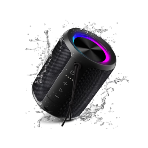 Portable Bluetooth Speaker, IPX7 Water Resistance, Featuring Powerful 20w Stereo Sound, 15 Hours Of Battery Life, And Dynamic Rgb Lighting, Perfect for Use In the Shower or By the Pool