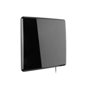 One For All® Amplified Indoor Digital TV Antenna with up to 50-Mile Reception Range, Black, 15438