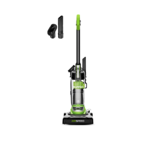 Eureka Bagless Upright Vacuum, Airspeed, Ultra Lightweight & Compact Design, with Crevice Tool, Dusting Brush and Large Dustcup, NEU100, Green & Black